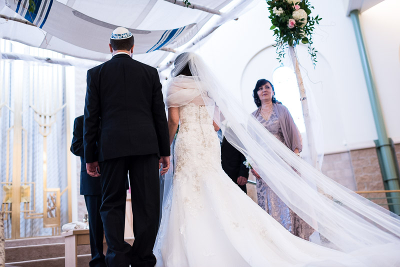 denver jewish wedding photographer ceremony