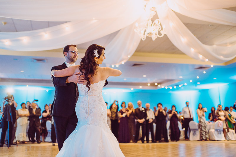 denver jewish wedding photographer first dance