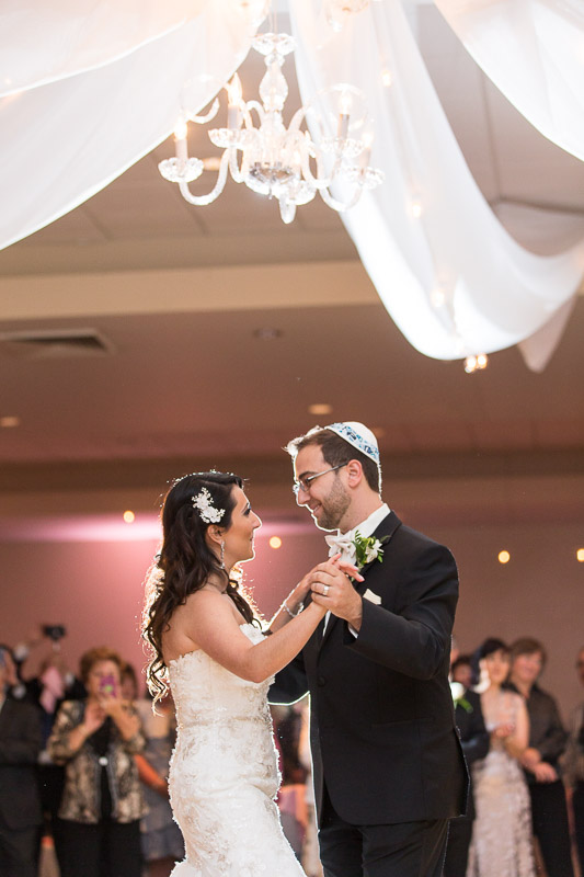 denver jewish wedding photographer first dance