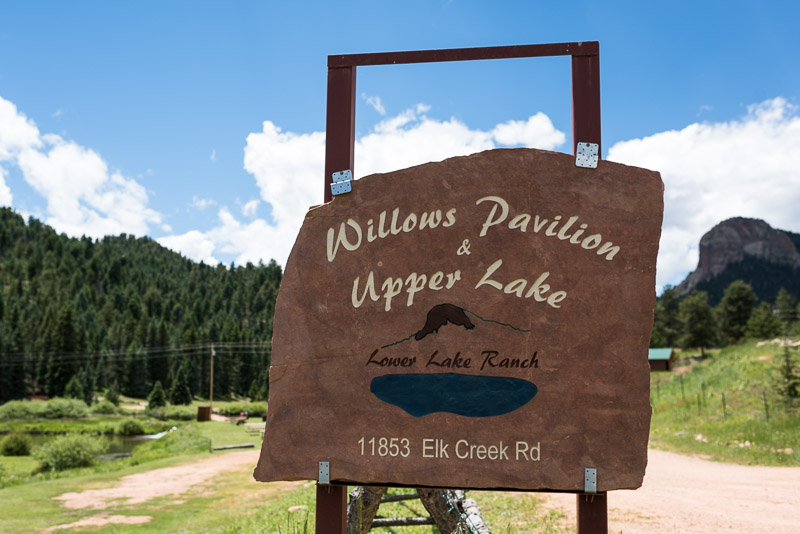 Emily and Ryan Lower Lake Ranch Wedding Photography sign