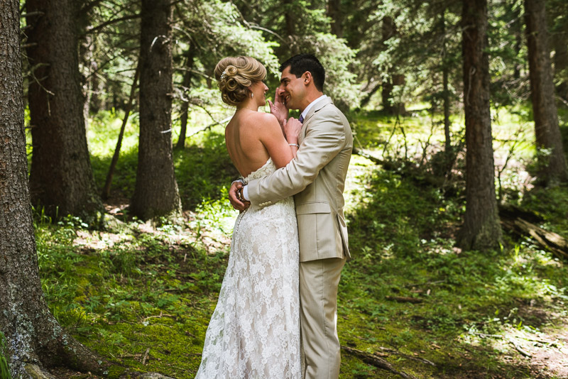 Emily and Ryan Lower Lake Ranch Wedding Photography first look