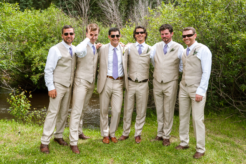 Emily and Ryan Lower Lake Ranch Wedding Photography groomsmen