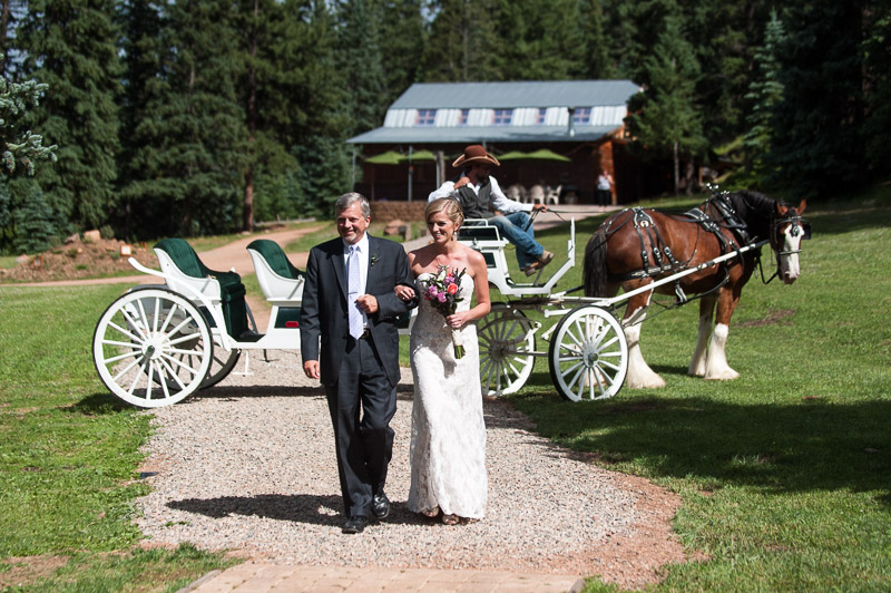 Emily and Ryan Lower Lake Ranch Wedding Photography bride and horse