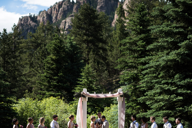 Emily and Ryan Lower Lake Ranch Wedding Photography ceremony