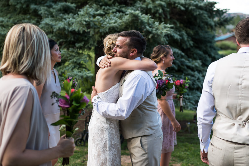 Emily and Ryan Lower Lake Ranch Wedding Photography happy bride