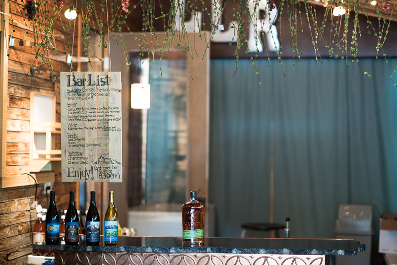 Emily and Ryan Lower Lake Ranch Wedding Photography bar