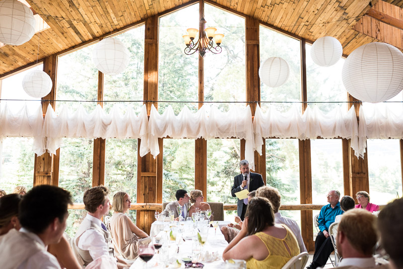 Emily and Ryan Lower Lake Ranch Wedding Photography toasts