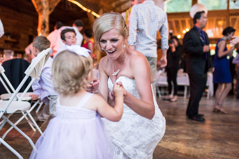 Emily and Ryan Lower Lake Ranch Wedding Photography dancing
