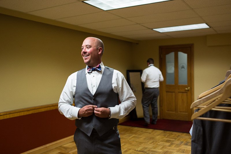 Denver athletic club wedding groom