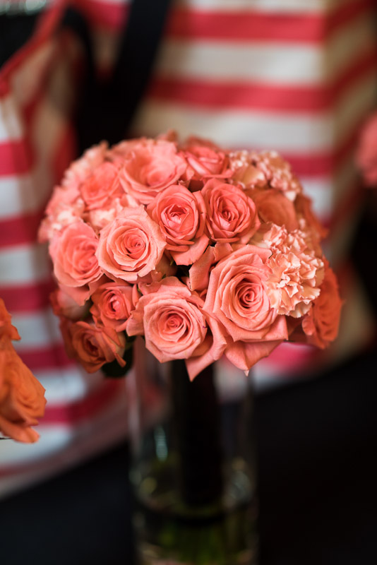 Denver athletic club wedding bouquet