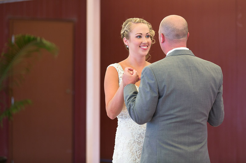 Denver athletic club wedding first look