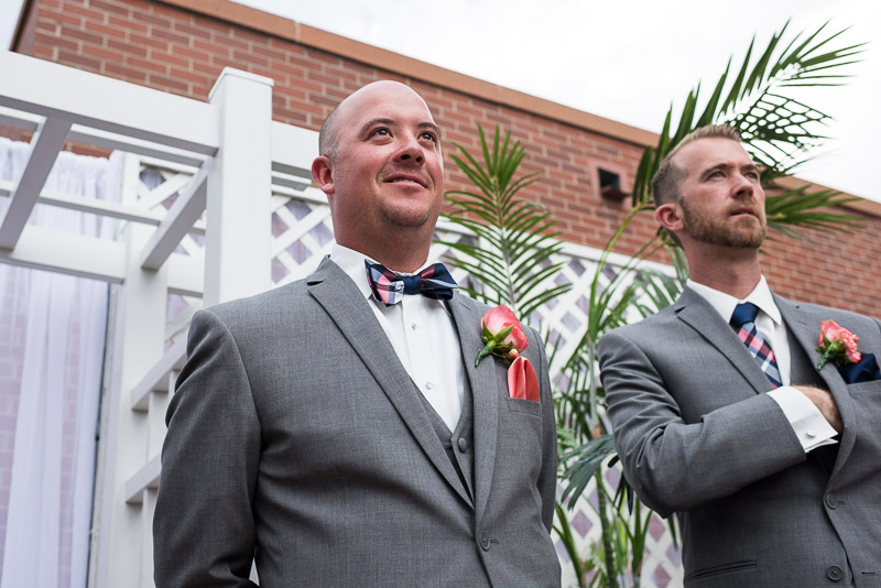 Denver athletic club wedding groom