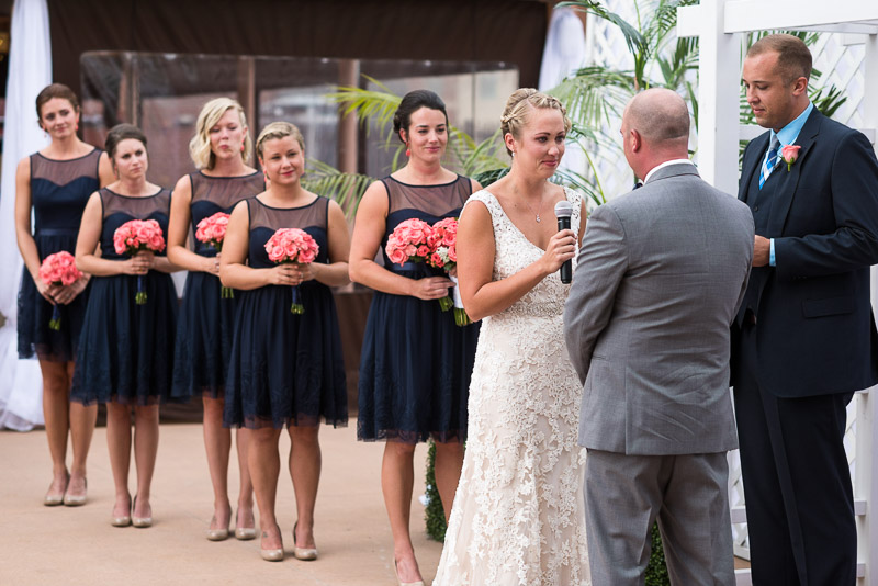 Denver athletic club wedding ceremony