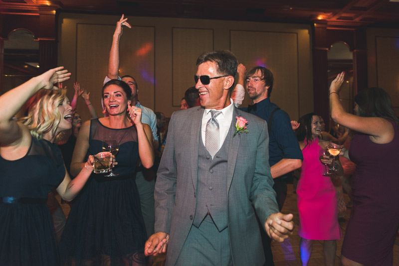 Denver athletic club wedding dancing