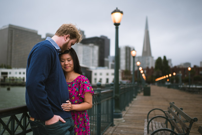 San Francisco engagement photography embarcadero