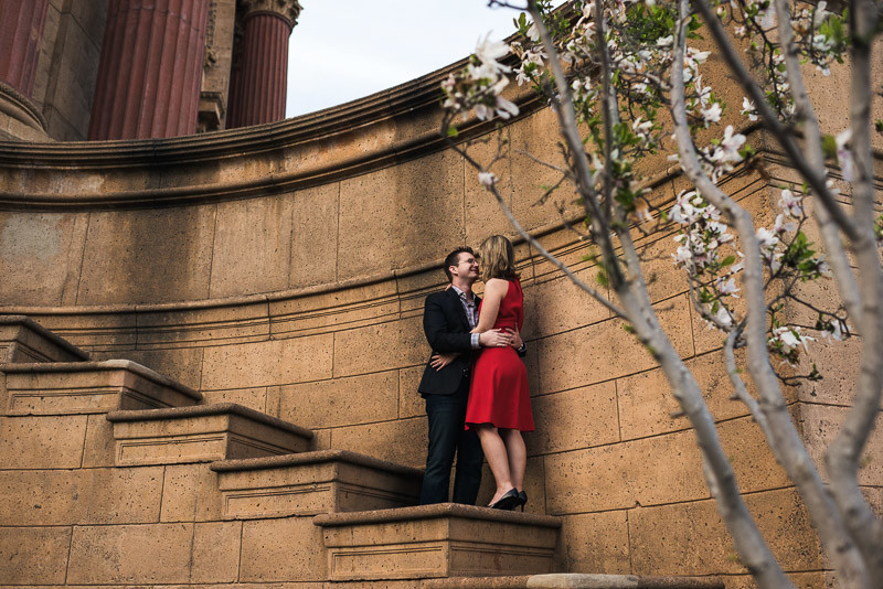 San Francisco Engagement Photography Palace of Fine Arts