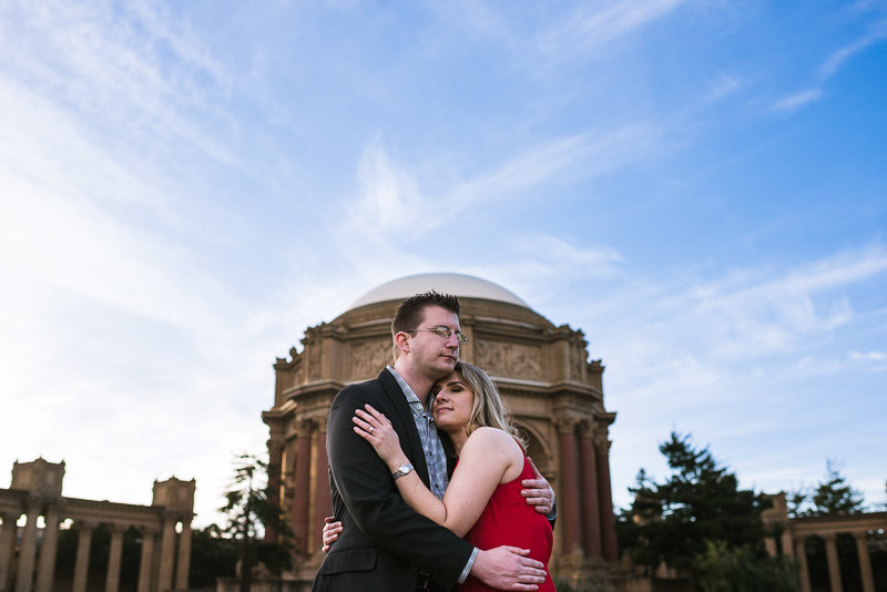 San Francisco Engagement Photography Palace of Fine Arts