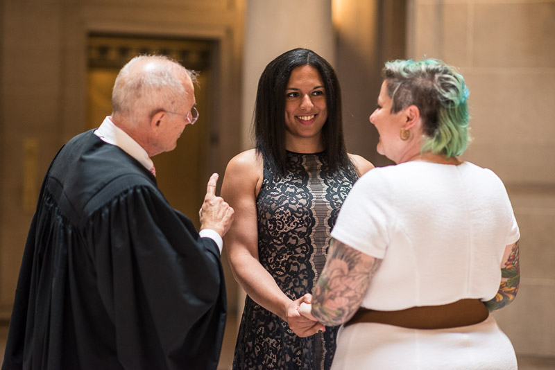 San Francisco City Hall Wedding Photography same sex