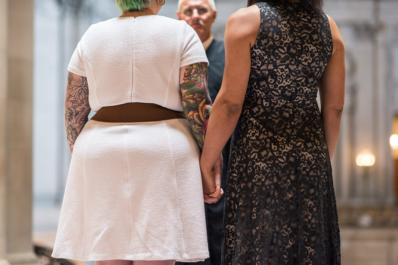 San Francisco City Hall Wedding Photography same sex