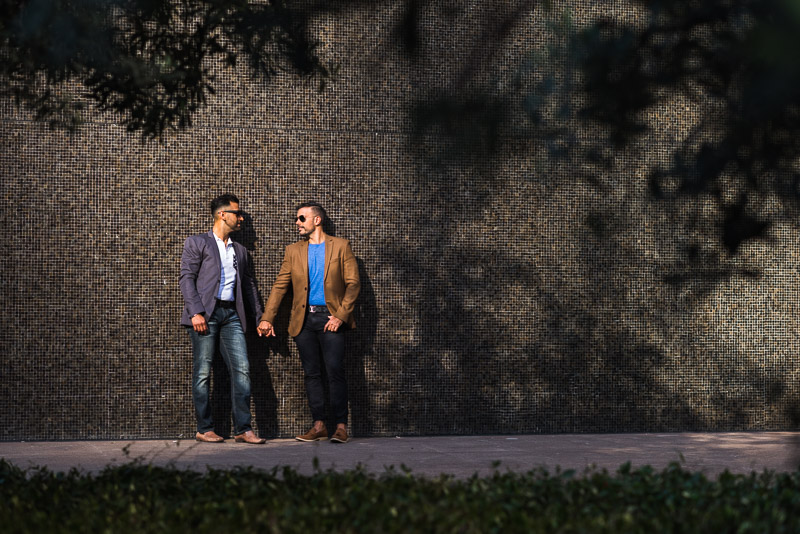 San Francisco Same Sex Engagement Photography Financial District