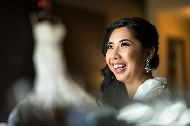 San Francisco Wedding Photography bride makeup