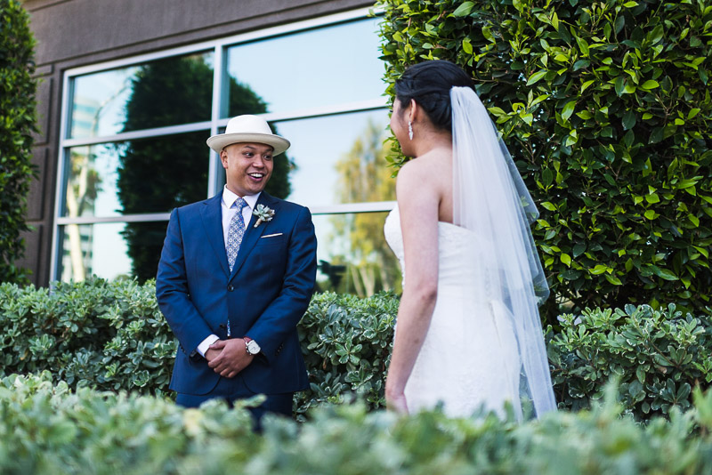 San Francisco Wedding Photography first look