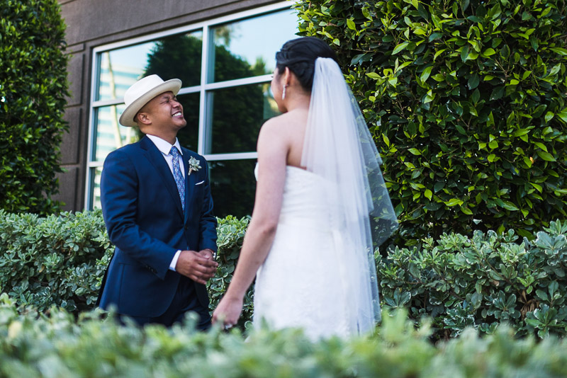 San Francisco Wedding Photography first look