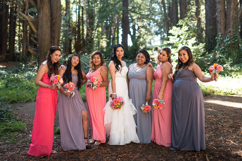 San Francisco Wedding Photography bridesmaids
