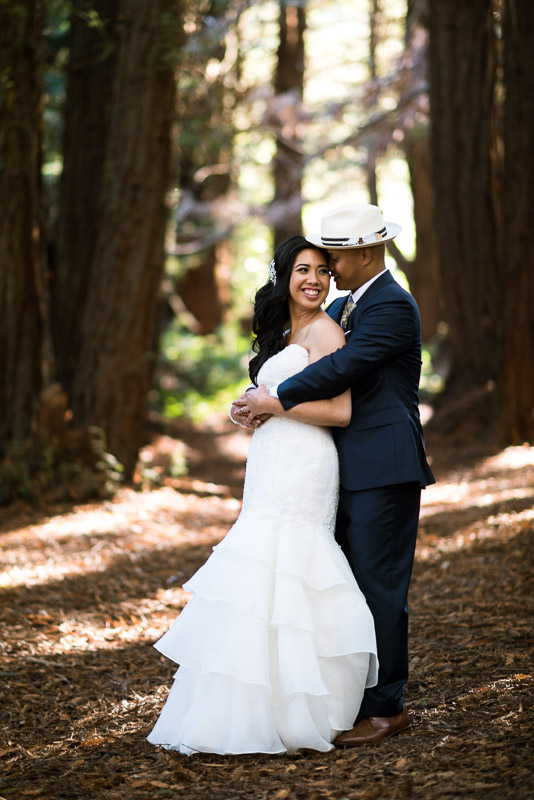 San Francisco Wedding Photography hugging couple