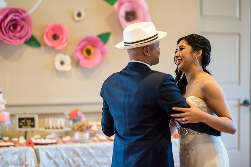 San Francisco Wedding Photography first dance