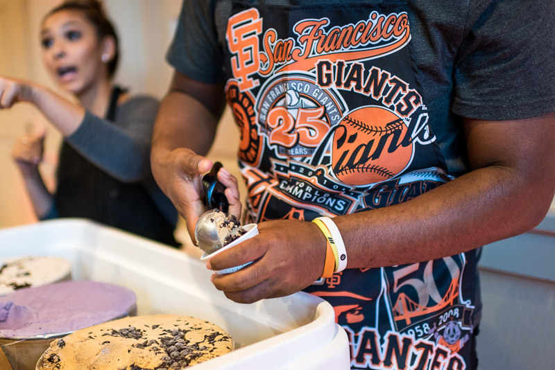 San Francisco Wedding Photography ice cream