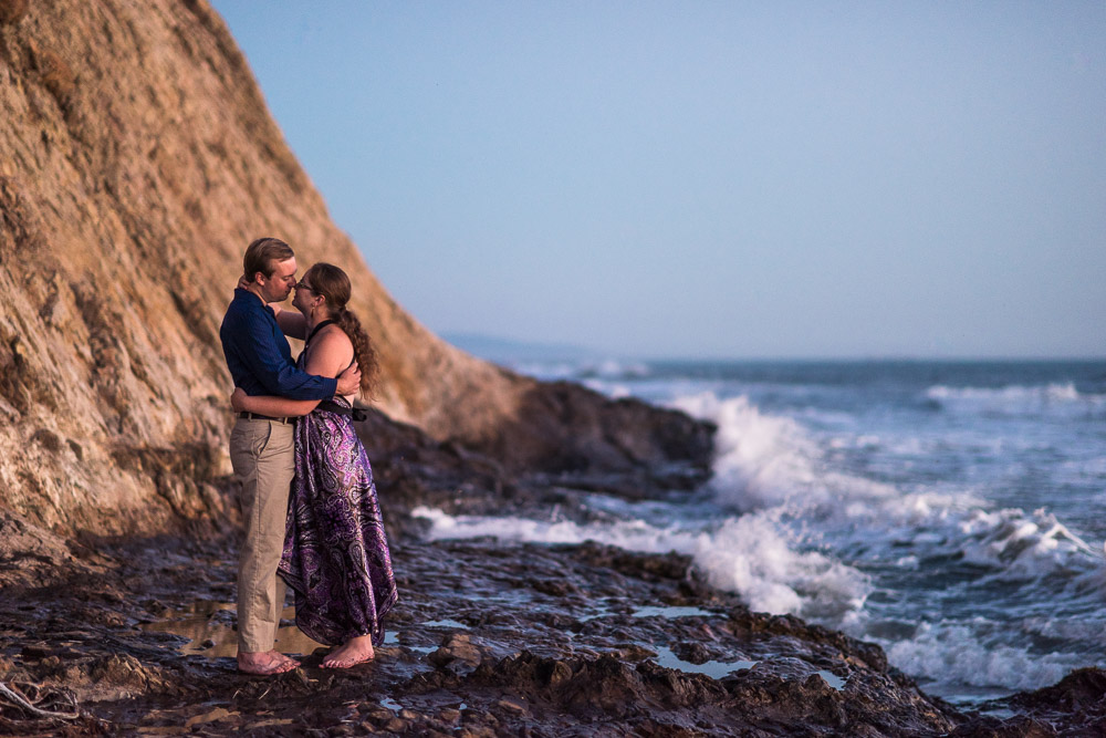 San Francisco beach engagement photography