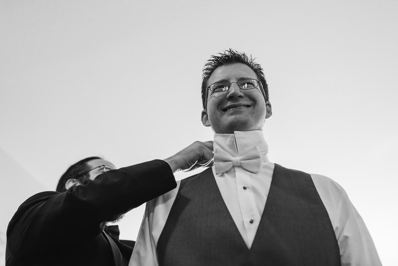 San Jose wedding photography groom getting ready