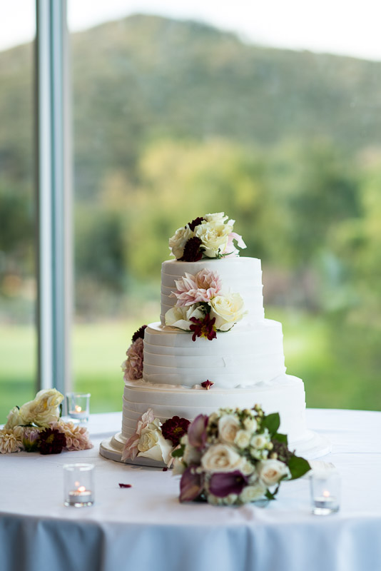 San Jose Silver Creek Country Club cake wedding photography