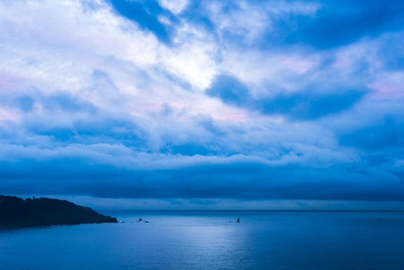San Francisco beach sunset