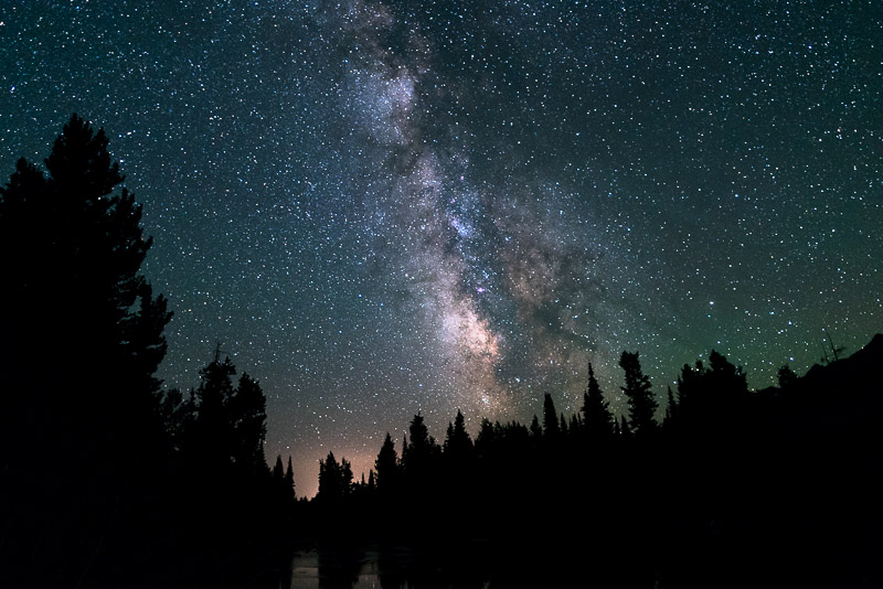 Grand Tetons National Park milky way