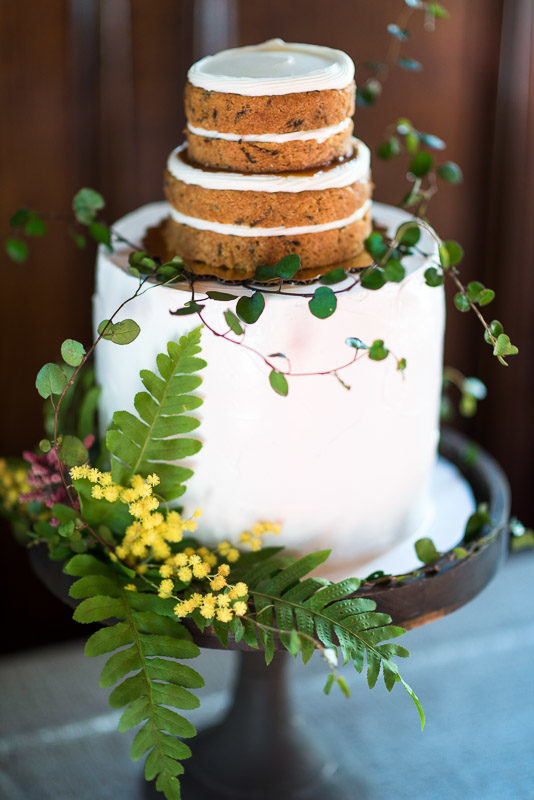 naked cake bloom cake