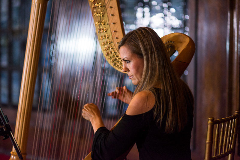 Harpist Krista Strader