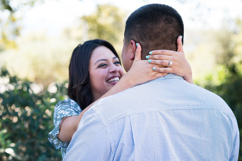 Napa Vineyard Proposal Photography paraduxx winery smiling couple