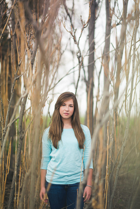 San Francisco high school senior photos trees