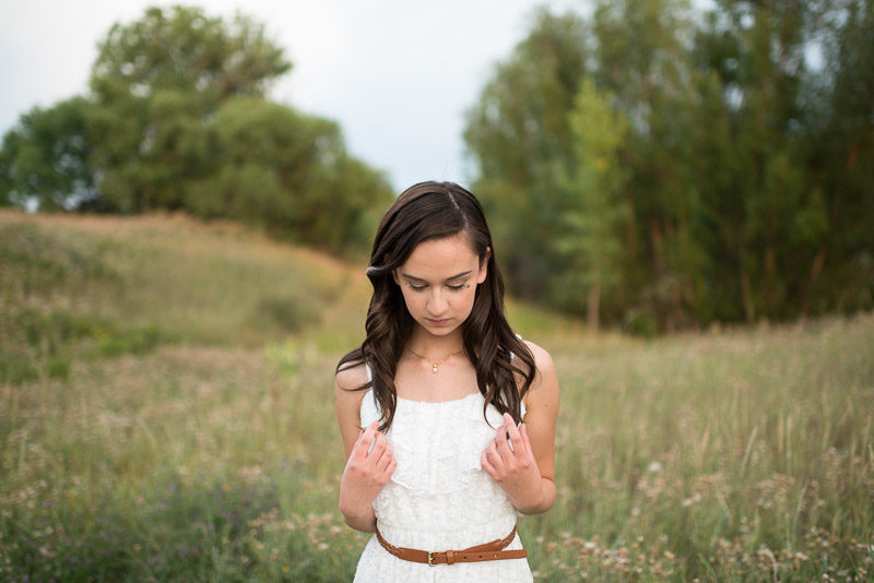 San Francisco high school senior photos relaxed