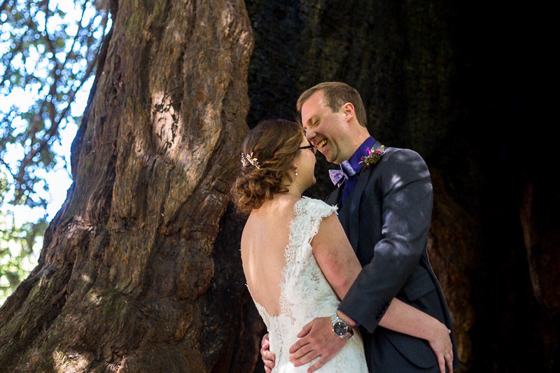 San Francisco Wedding Photography Villa Chanticleer happy first look