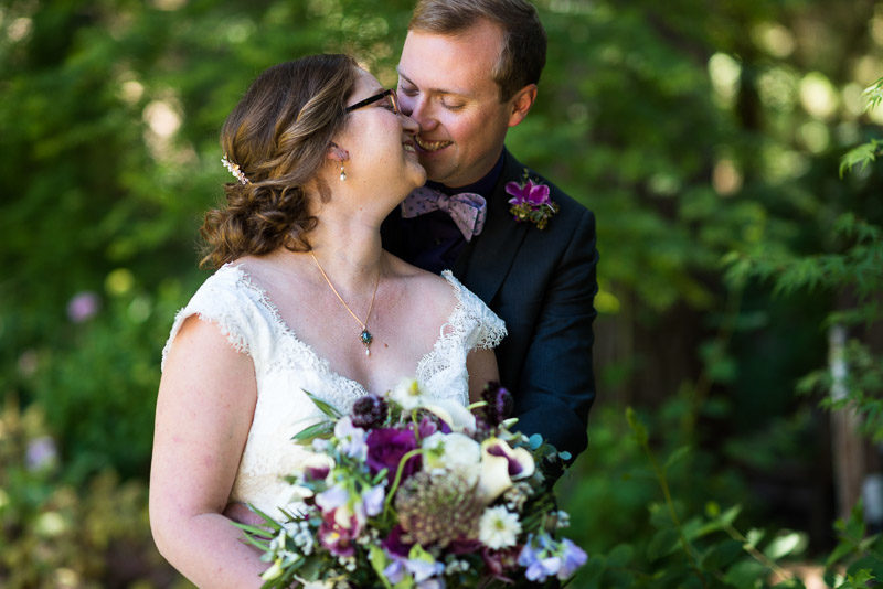 San Francisco Wedding Photography Villa Chanticleer smiling couple