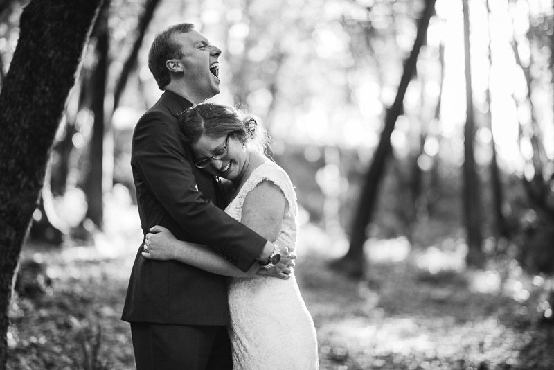 San Francisco Wedding Photography Villa Chanticleer laughing couple