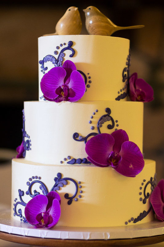 San Francisco Wedding Photography Villa Chanticleer wedding cake