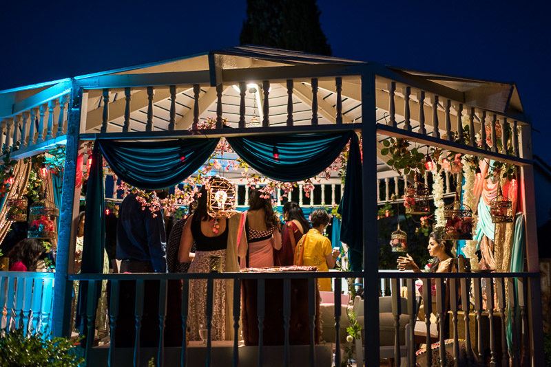 San Francisco Mehndi Ceremony Photographer night