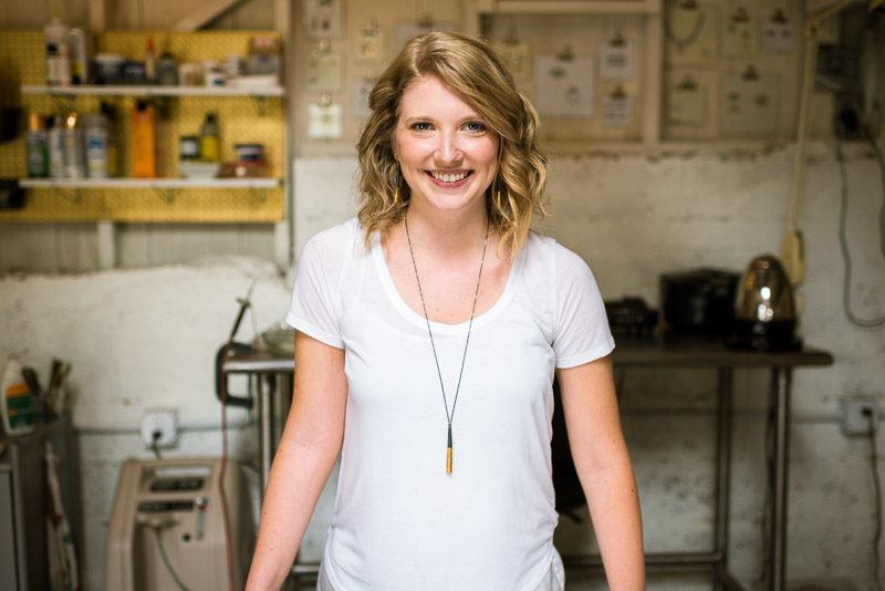 San Francisco Small Business Photography Kendra Renee Jewelry artist portrait