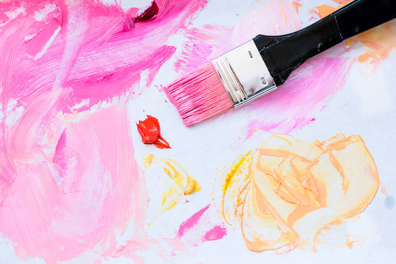 Chloe san francisco abstract expressionism painter paint and brush