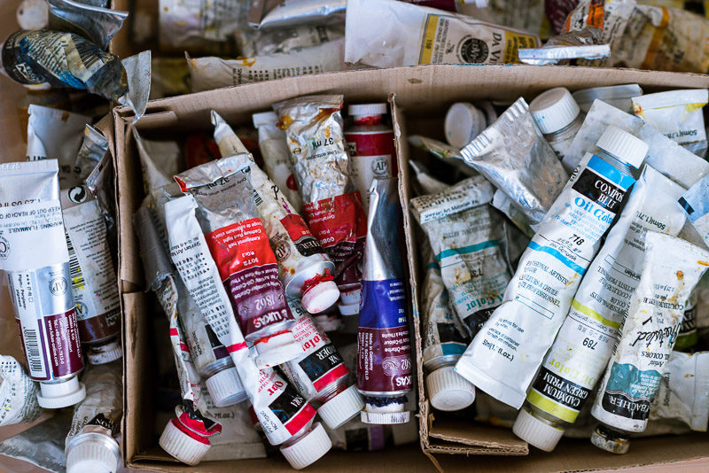 Chloe san francisco abstract expressionism painter paints