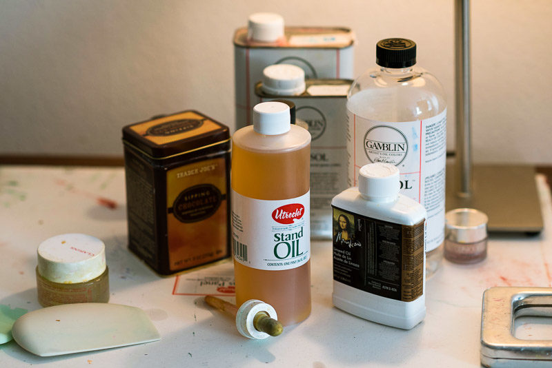 Chloe san francisco abstract expressionism painter tools